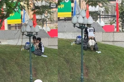 Sex cặp đôi Bắc Ninh chịch nhau giữa công viên vắng người