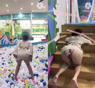 Mỹ Hạnh khoe lồn khắp nơi